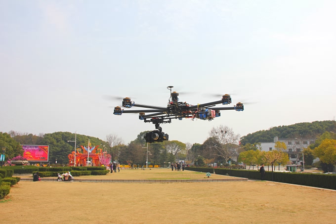 云都八軸無人機