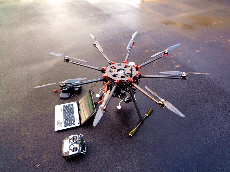 無人機航拍作業